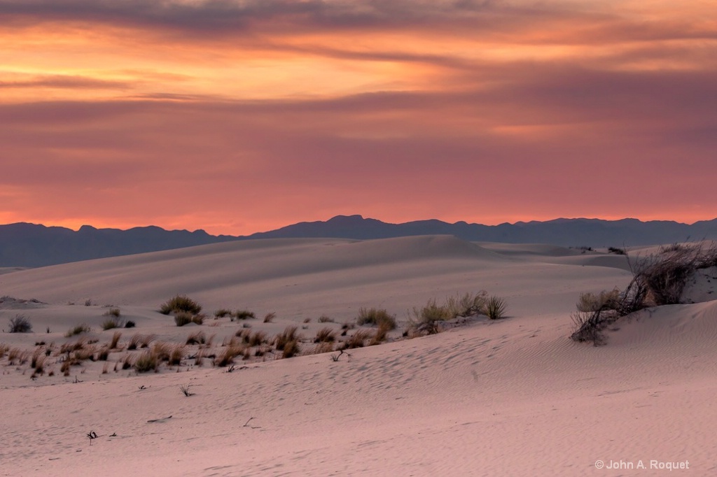 White Sands NM Sunset