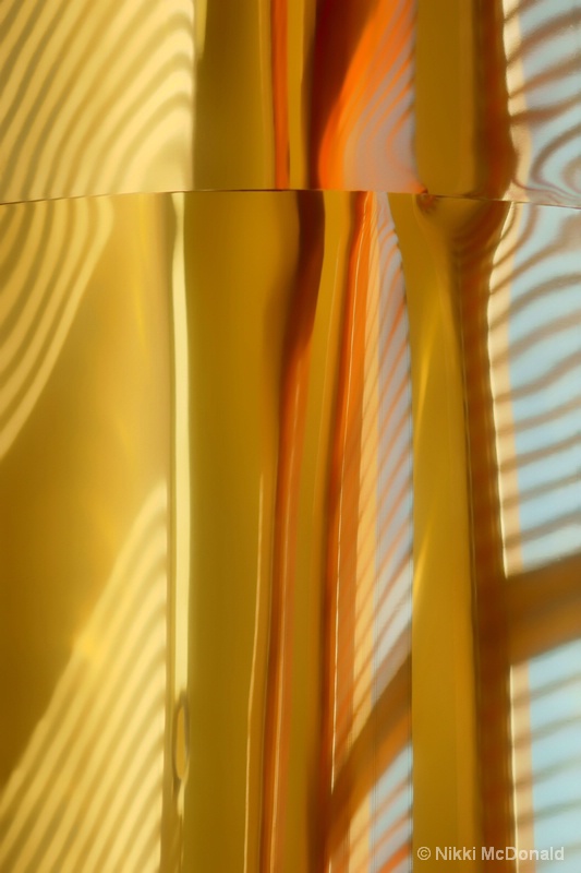 Abstract in Brass and Light