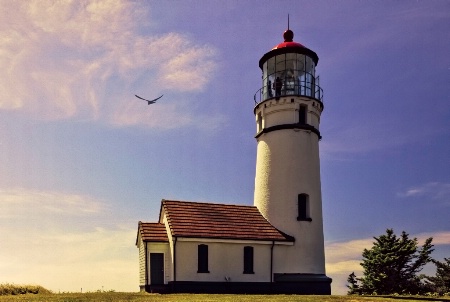 A Breezy Morning At Cape Blanco Lighthouse