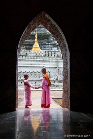 2 Burmese Nuns