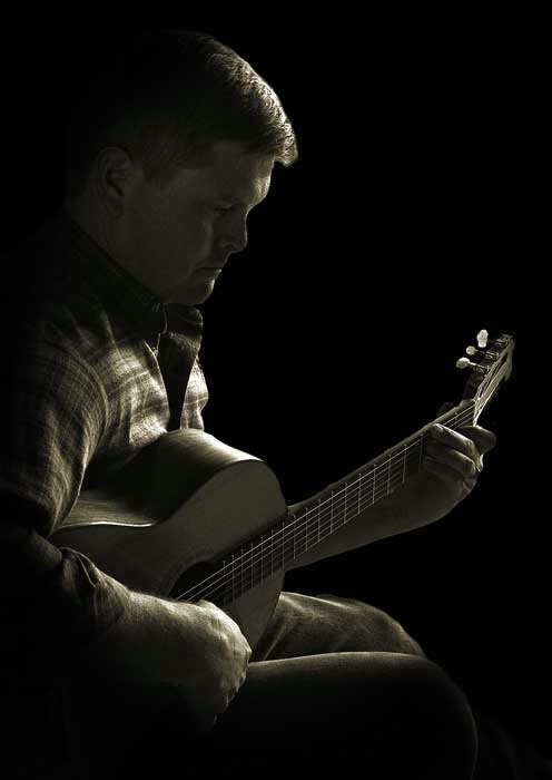 Pensive Guitarist