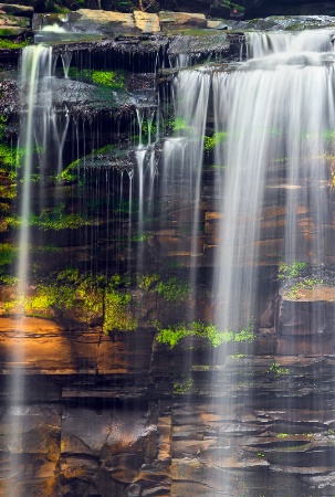 Portrait Of Christman Falls