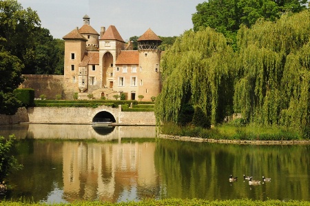 Château and Vineyard near Chateauneuf-du-Pape