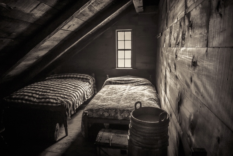 Vintage Attic Bedroom
