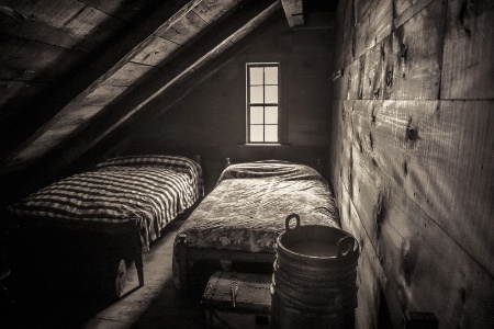 Vintage Attic Bedroom