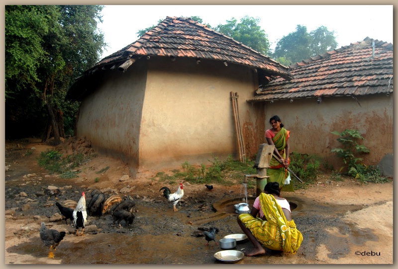 Village Life in Baranti,Purulia,West Bengal.