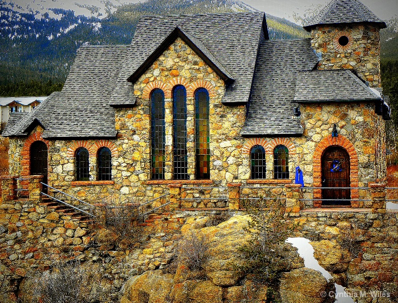 Chapel in the Mountains - ID: 15167118 © Cynthia M. Wiles