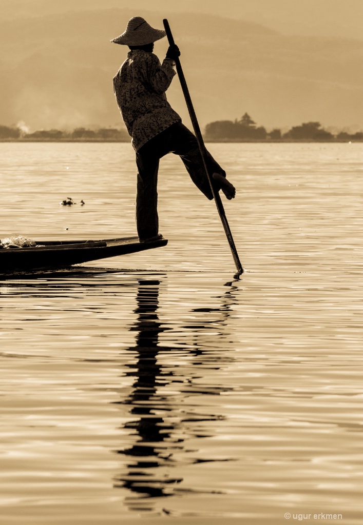 Fisherman,Inle Lake