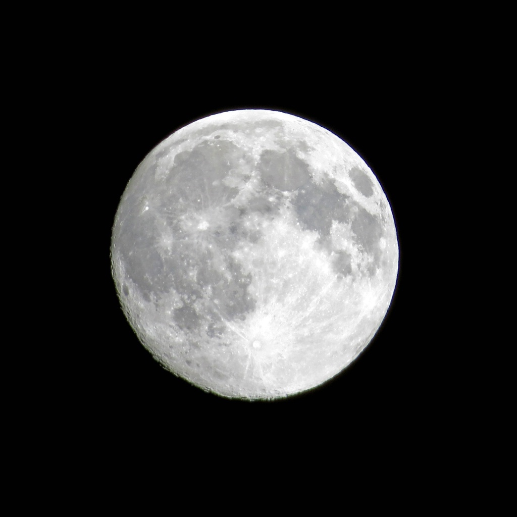 June 19 Moon almost full