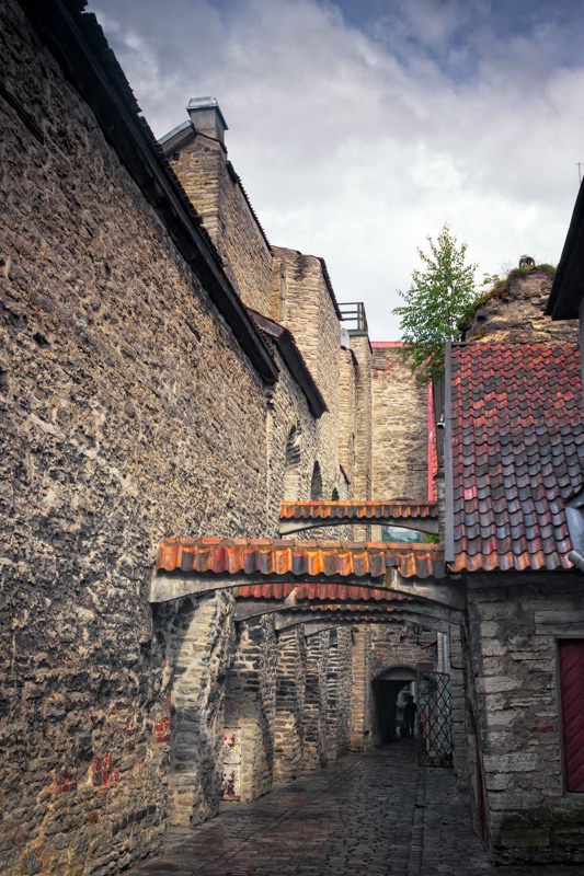 St. Catherine's Alley In Tallinn Old Town