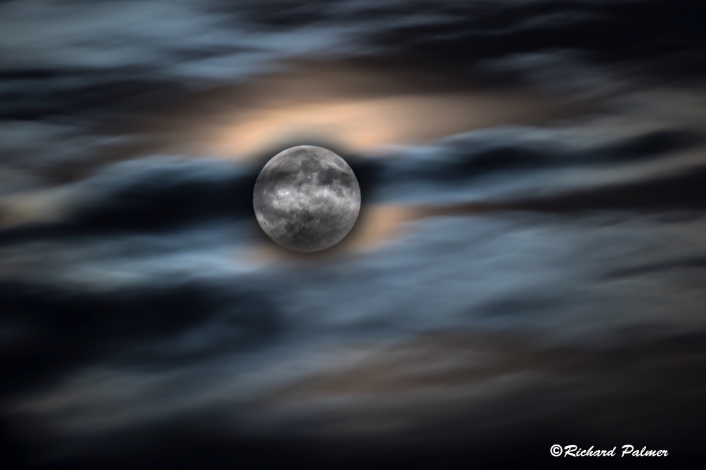 Moon over Palouse