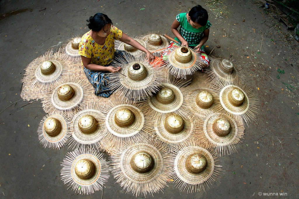 bamboo hats