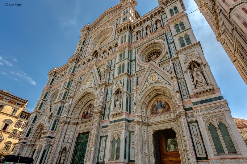 Florence Italy church entrance