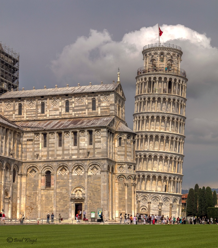 Pisa Italy Cloud Tower