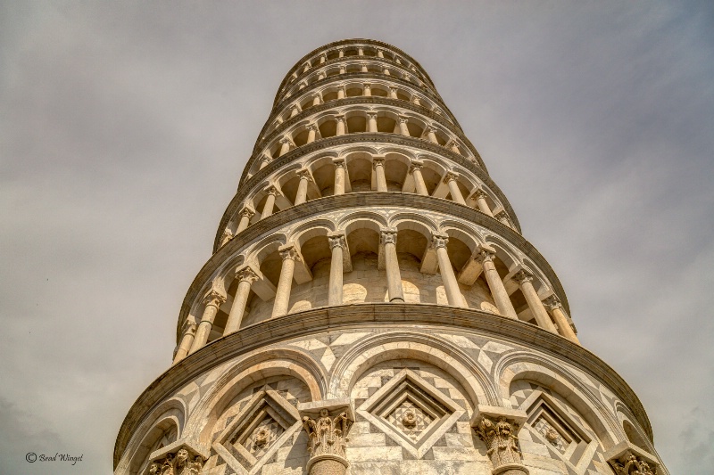 Pisa Italy straight up