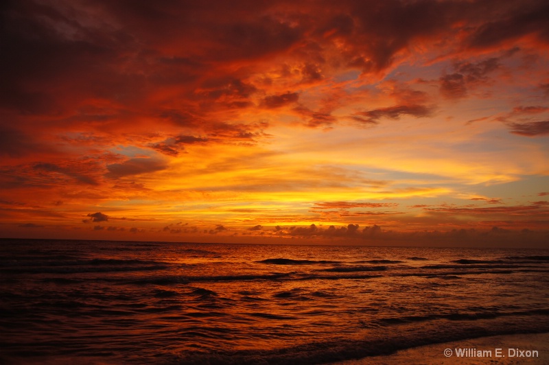 Beautiful  Sunset at Honeymoon Island, FL