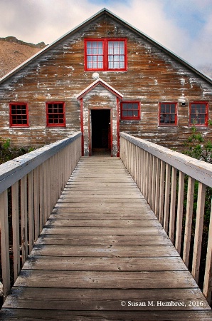 Walkway to a Historic Building