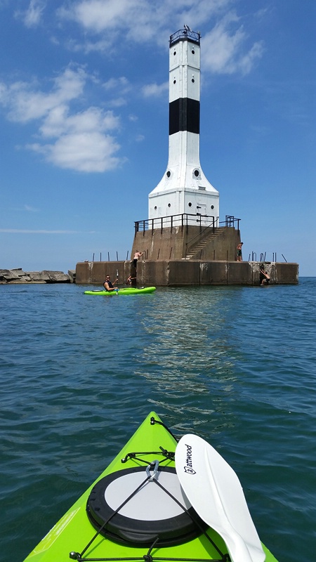 Kayaking to the Lighthouse