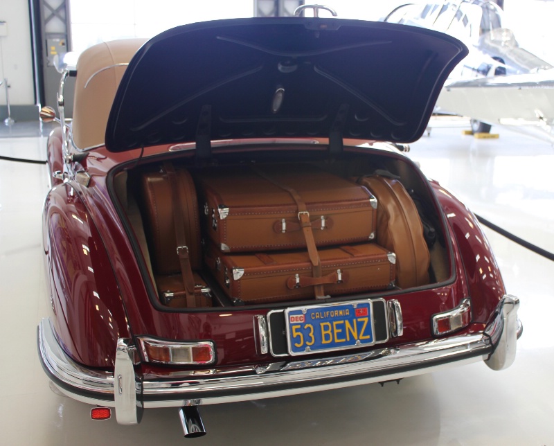 53 Mercedes with built in luggage rack