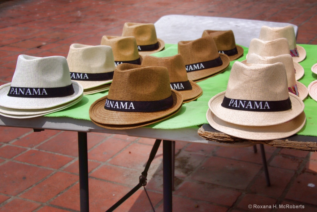 Panama hats