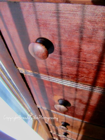 ~Vertical Blind Shadows on Dresser~