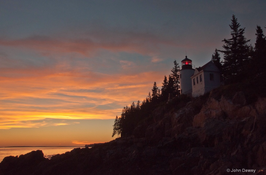 Sunset on the Lighthouse