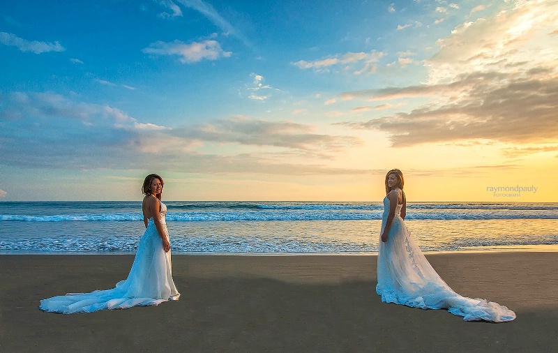 Brides at the Beach