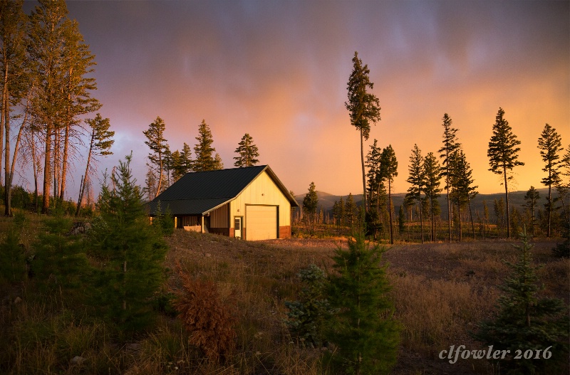 Storm Over the Barn