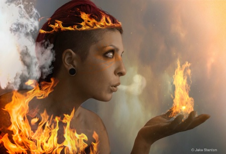 Fire Goddess-Four Elements series