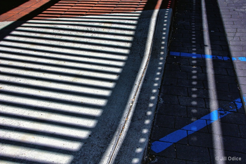 Sidewalk Shadows and Light