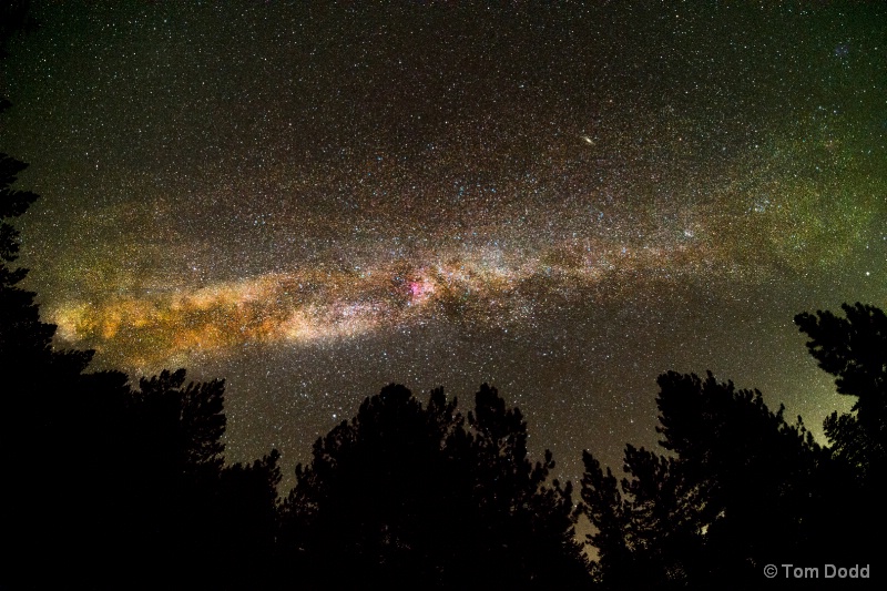 Milky Way with Fish-eye lens