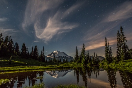 ~Moonlight at Tipsoo Lake~~