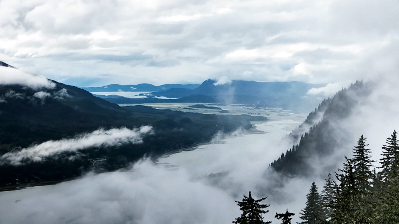 Overlooking Juneau