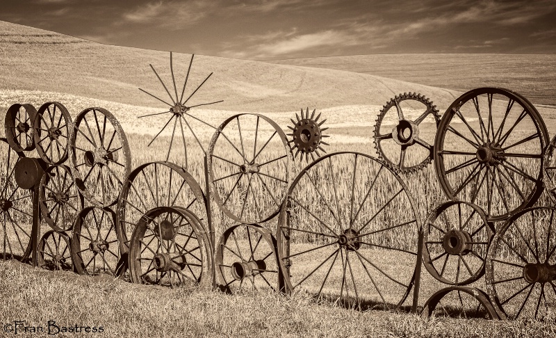 Wheels of the Palouse - ID: 15210209 © Fran  Bastress