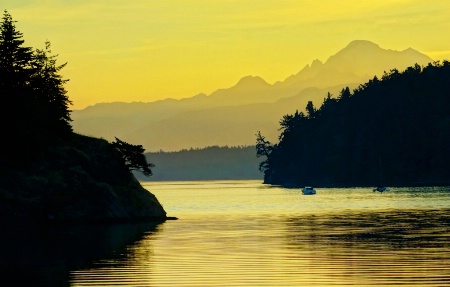 Morning Descends on Cornet Bay