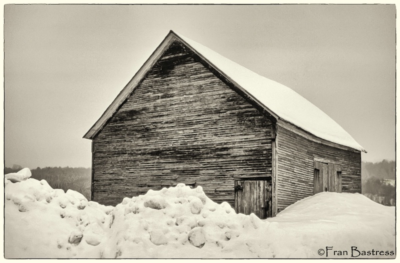 Vermont Barn, c. 1968 - ID: 15212139 © Fran  Bastress
