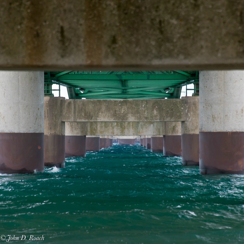Under the Mackinac Bridge-2