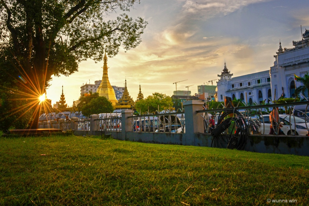 ႔yangon,capital city of Myanmar