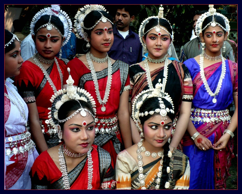 Indian Odissi Group Dancer...