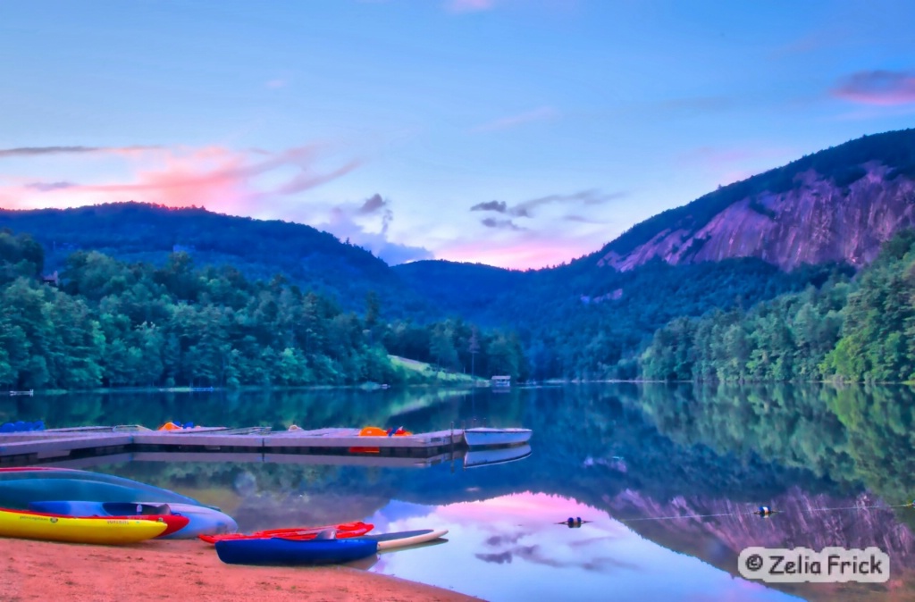 End of the Day at Fairfield Lake