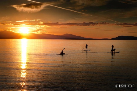 Qualicum Beach Sunset