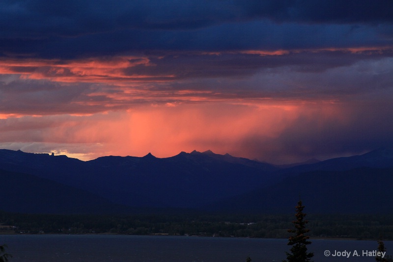 Storm behind the Sisters - ID: 15223831 © Jody A. Hatley