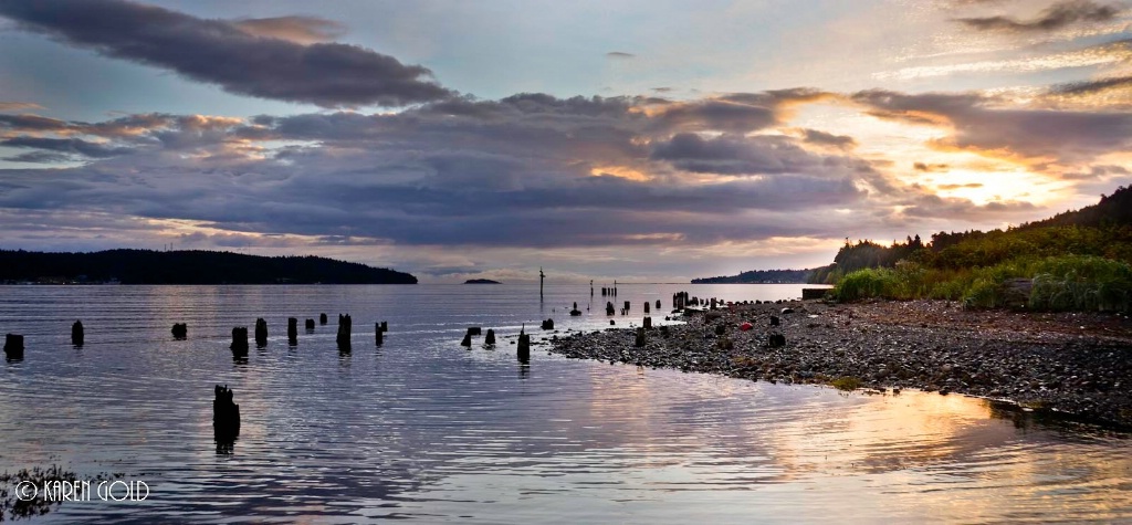 Sunrise Nanoose Bay - ID: 15225295 © Karen E. Gold