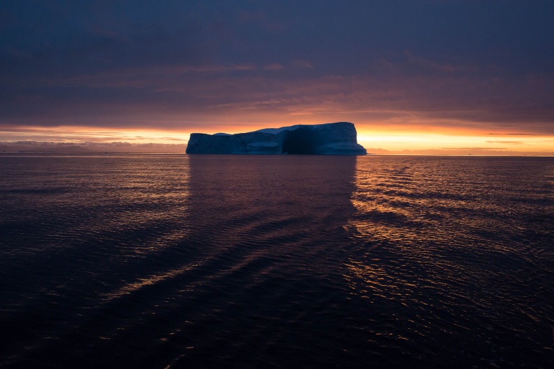 Midnight Iceberg
