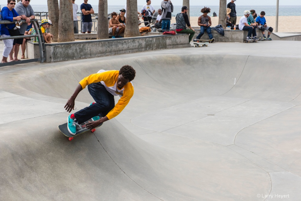 Skateboarder- Venice, CA - ID: 15225583 © Larry Heyert