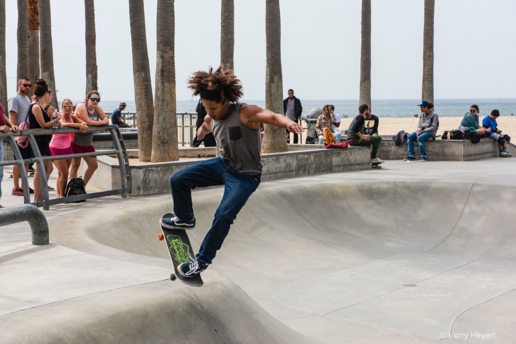 Skateboarder- Venice, CA - ID: 15225584 © Larry Heyert