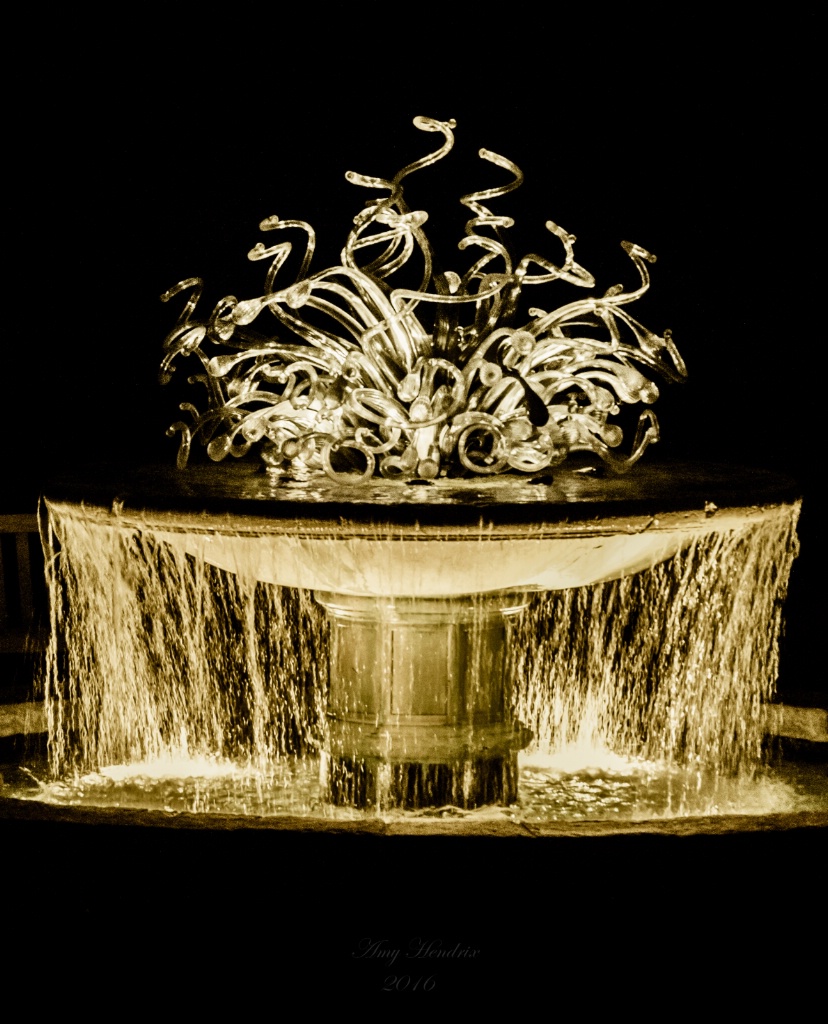 Art Glass Fountain