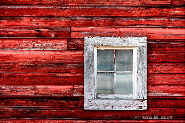 Barn Window - ID: 15226993 © Dana M. Scott