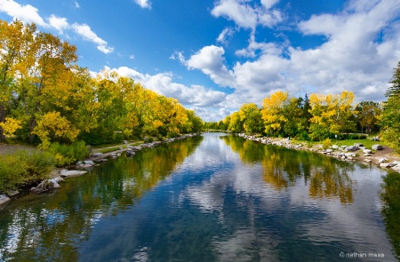 Reflections on the Bow River