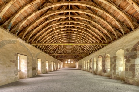 Abbaye de Fontenay - Les Dortoirs